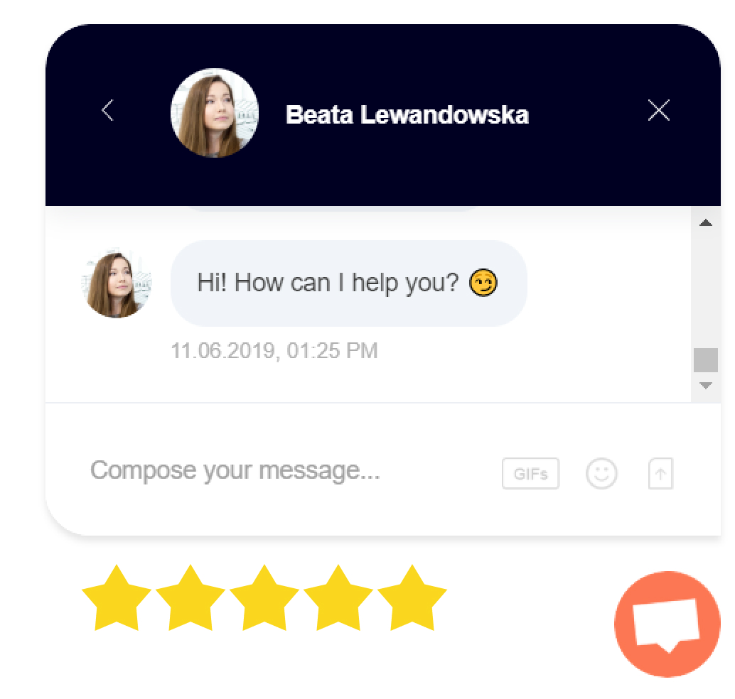Dashboard mockup